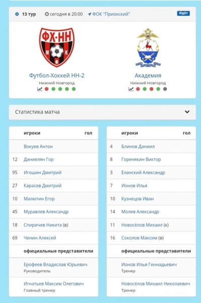 ❤️🖤 МАТЧ ФХНН-2 - АКАДЕМИЯ..