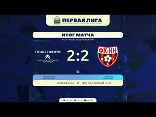 ❤🖤 "ПЛАСТФОРМ" (ГОРОДЕЦ) - ФХНН-2 - 2:2. ВИДЕООБЗОР..